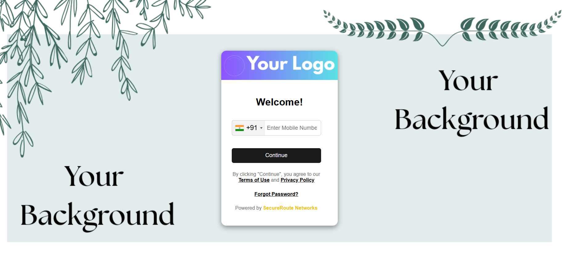 Custom Captive Portal